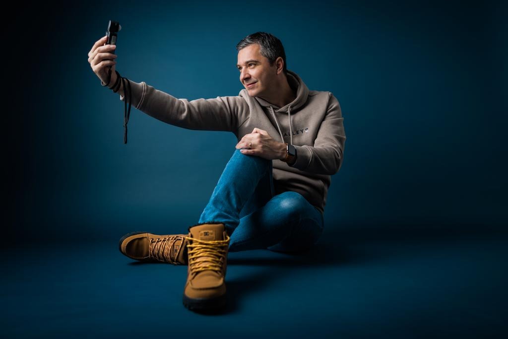 Photographe sur la côte d'Azur